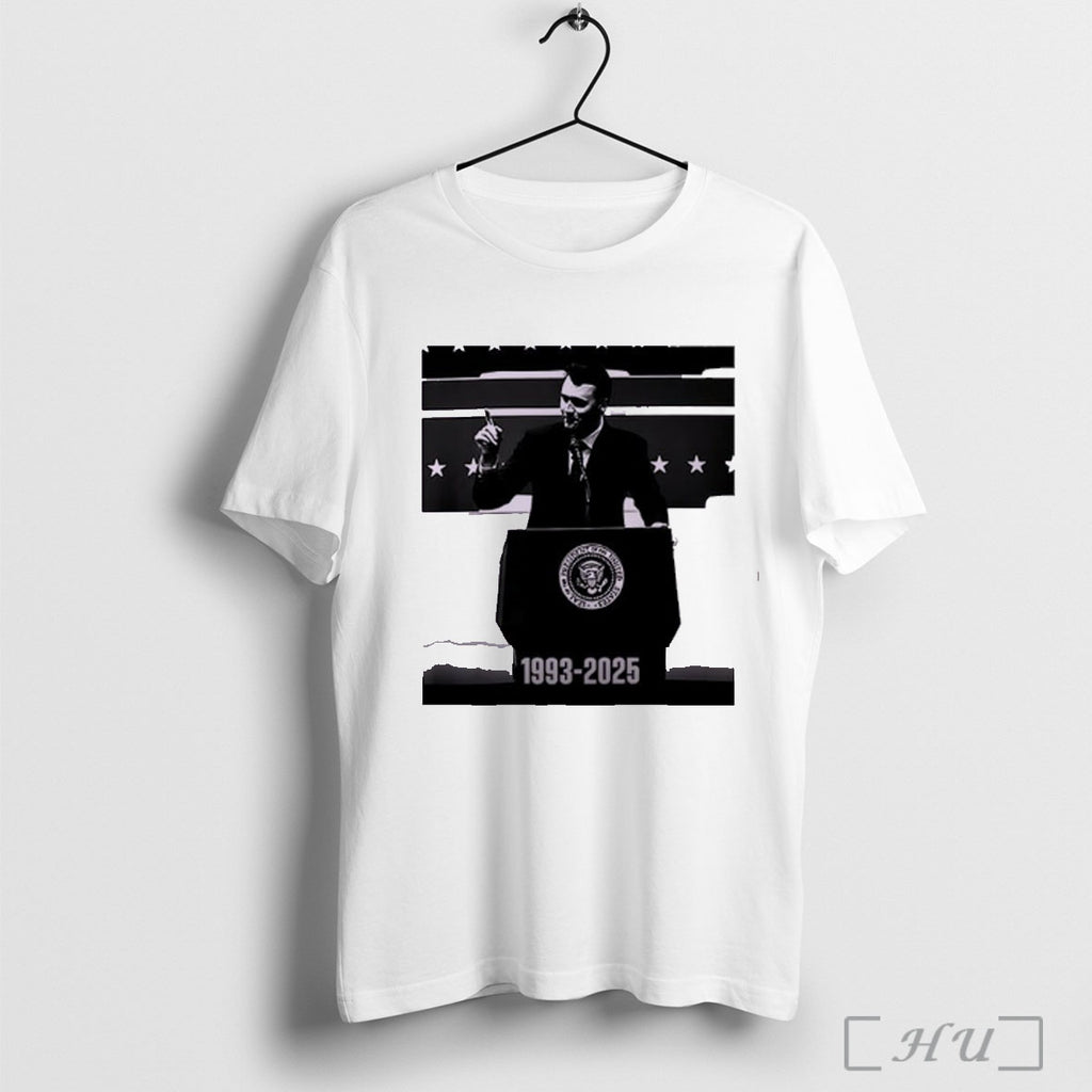 Officials Justice For Charlie Kirk 1993 2025 Political Justice T Shirt