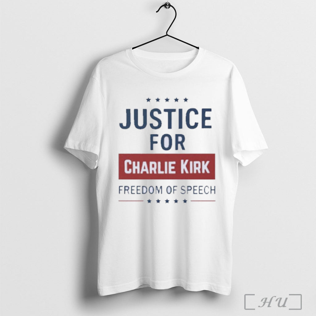 Officials Justice For Charlie Kirk Freedom Of Speech T Shirt Sweatshirt Png
