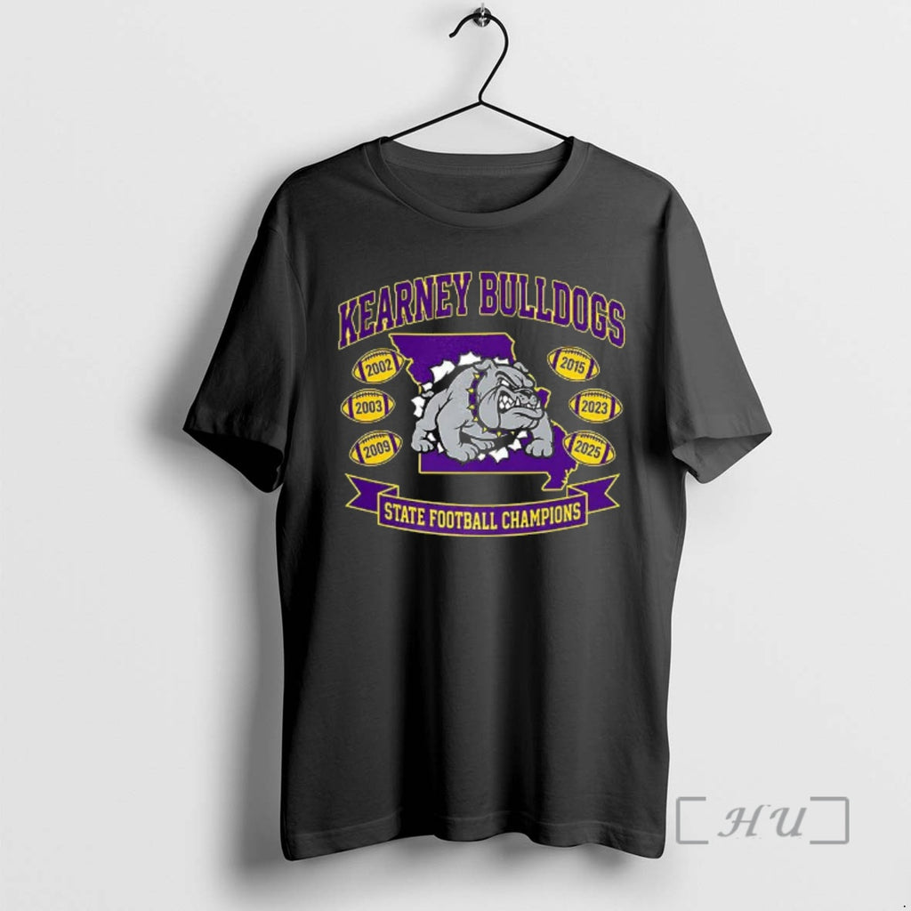 Officials Kearney Bulldogs Football 6 Time State Champions