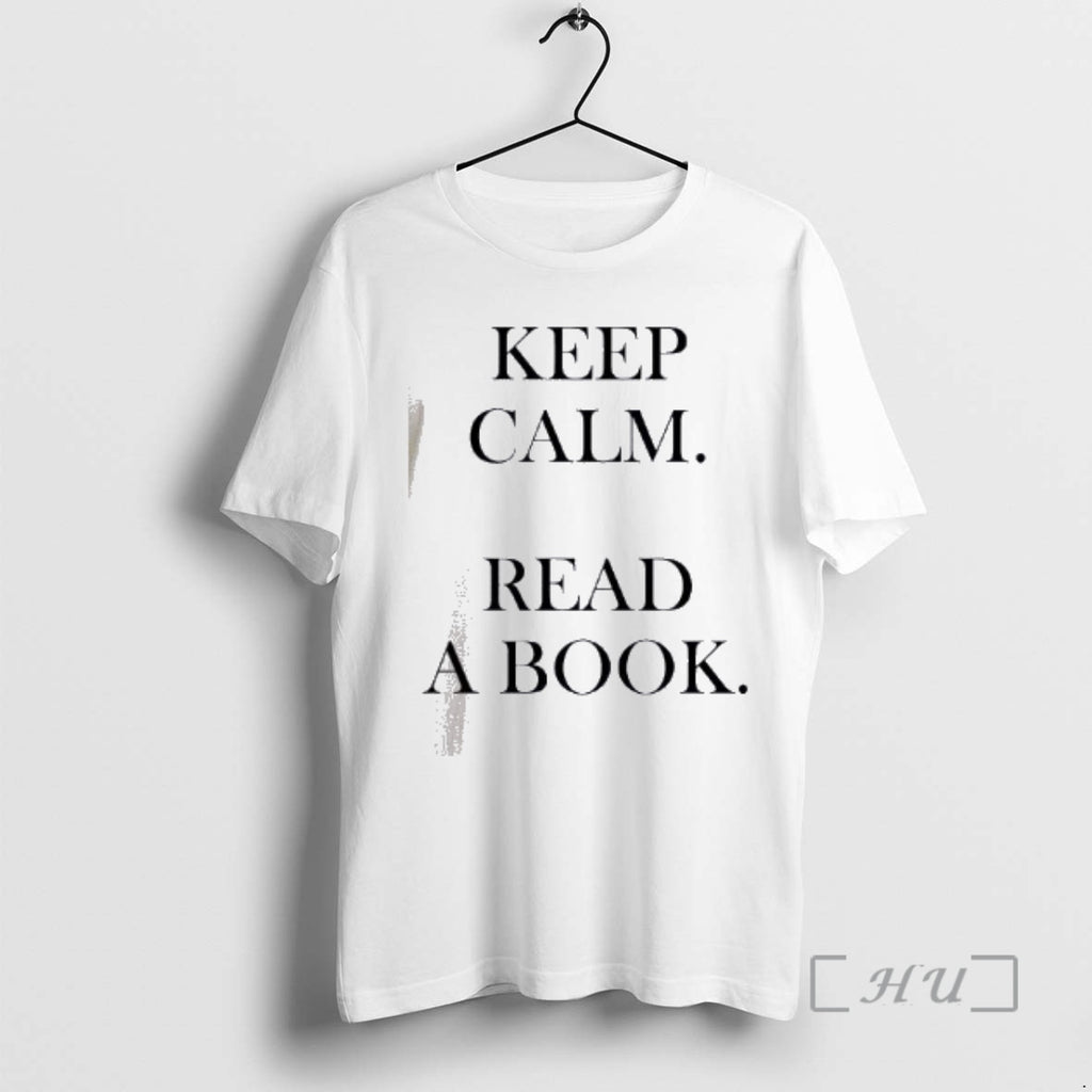Officials Keep Calm Read A Book Text Simple