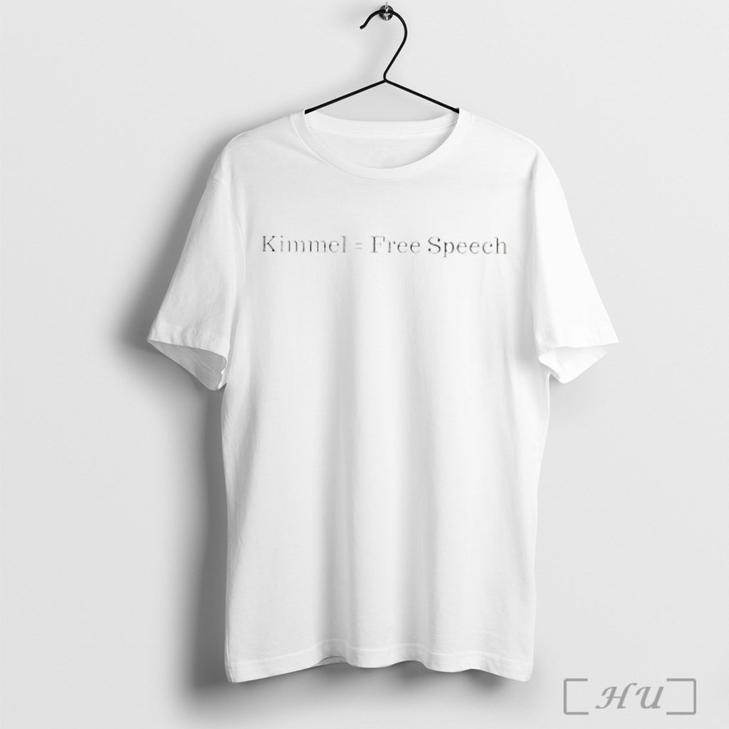 Officials Kimmel Free Speech White S T Shirt