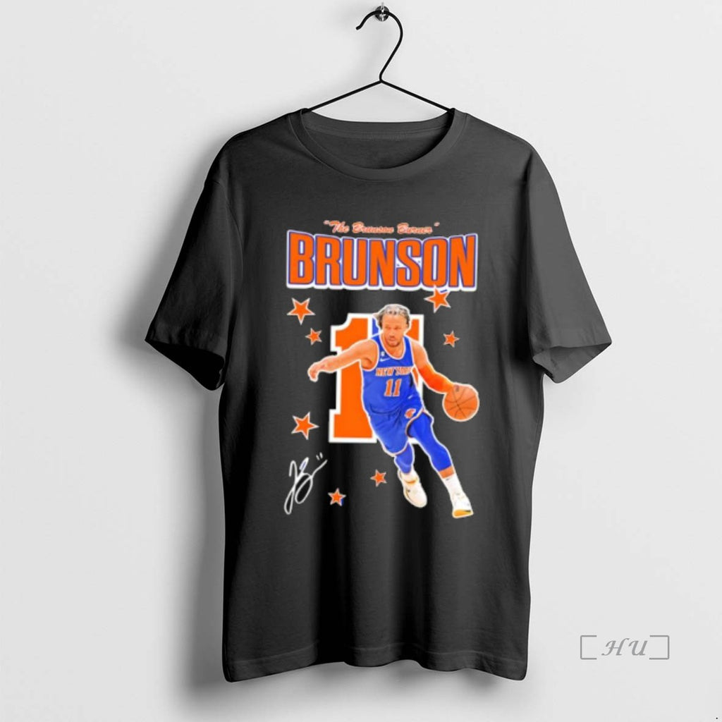 Officials King Of New York Jalen Brunson 11 Basketball Fan Stylish Premium T Shirts Sweater
