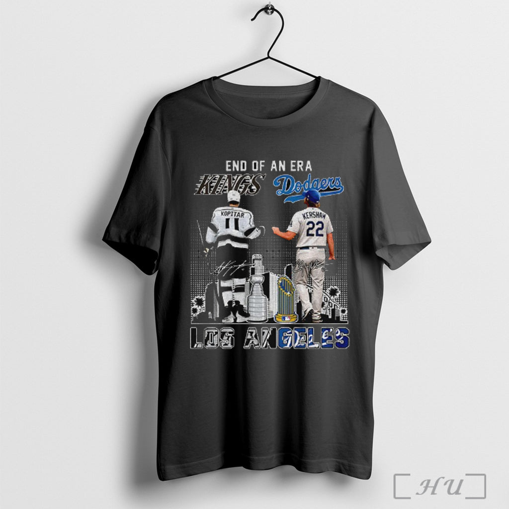 Officials Kopitar And Kershaw End Of Era La Kings And La Dodgers Signature