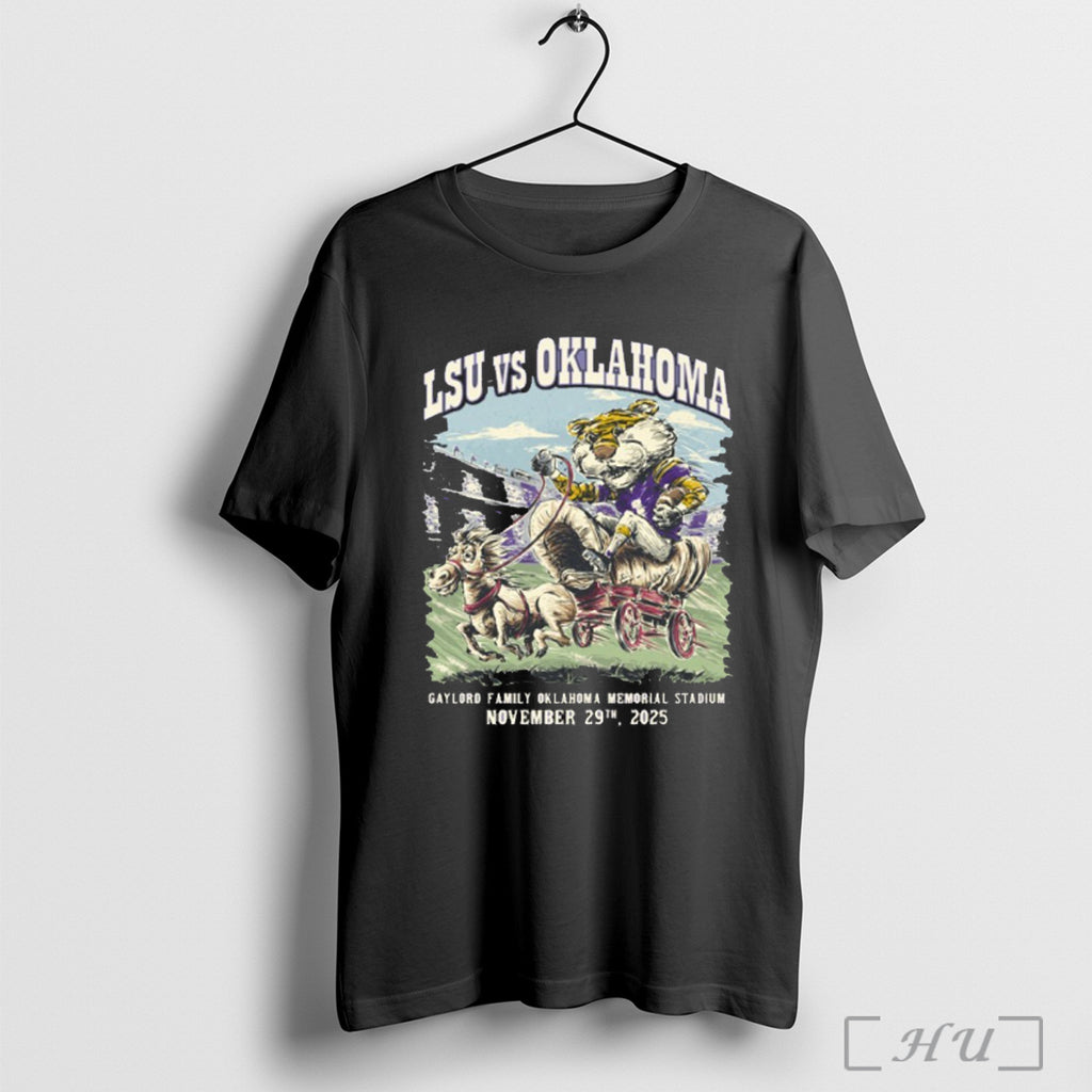 Officials Lsu Vs Oklahoma Game Day November 29th 2025 T Shirt