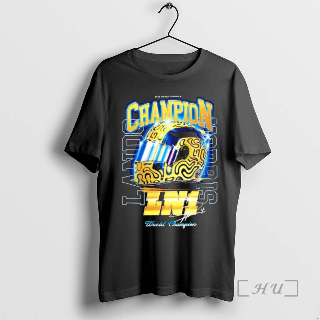 Officials Lando Norris 2025 World Champion Graphic Helmet