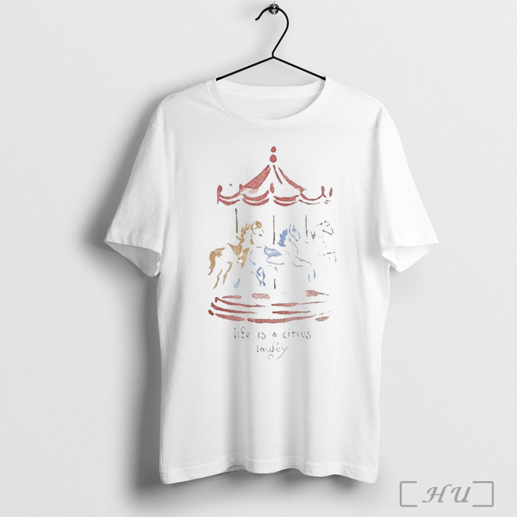 Officials Laufey Carousel Sept 2025 Life Is A Circus Tour T Shirt