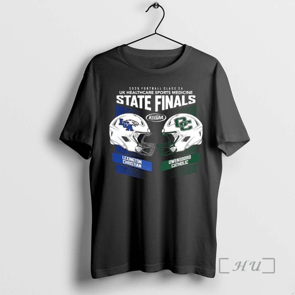Officials Lexington Christian Vs Owensboro Catholic 2025 Khsaa Football State Championships Premium T Shirts Sweater