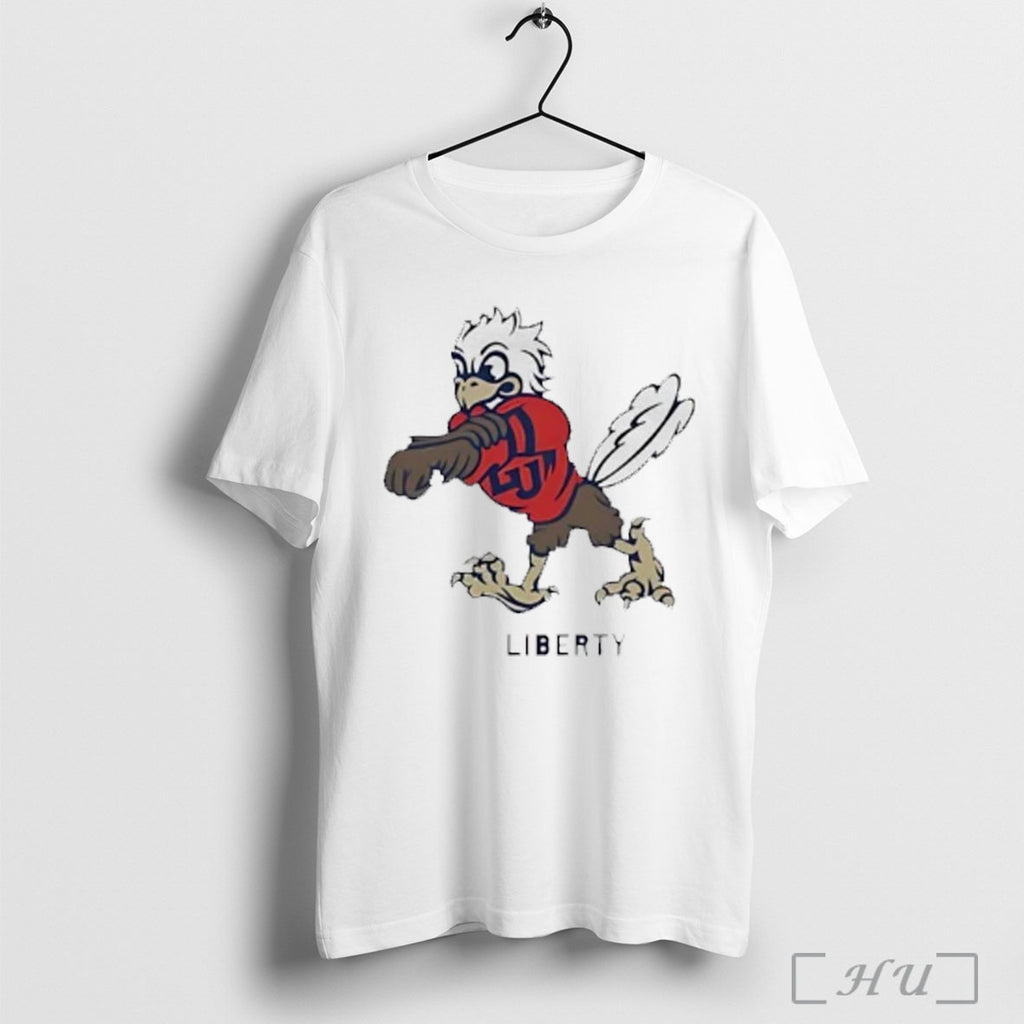 Officials Liberty Flames Athletics Mascot T Shirt