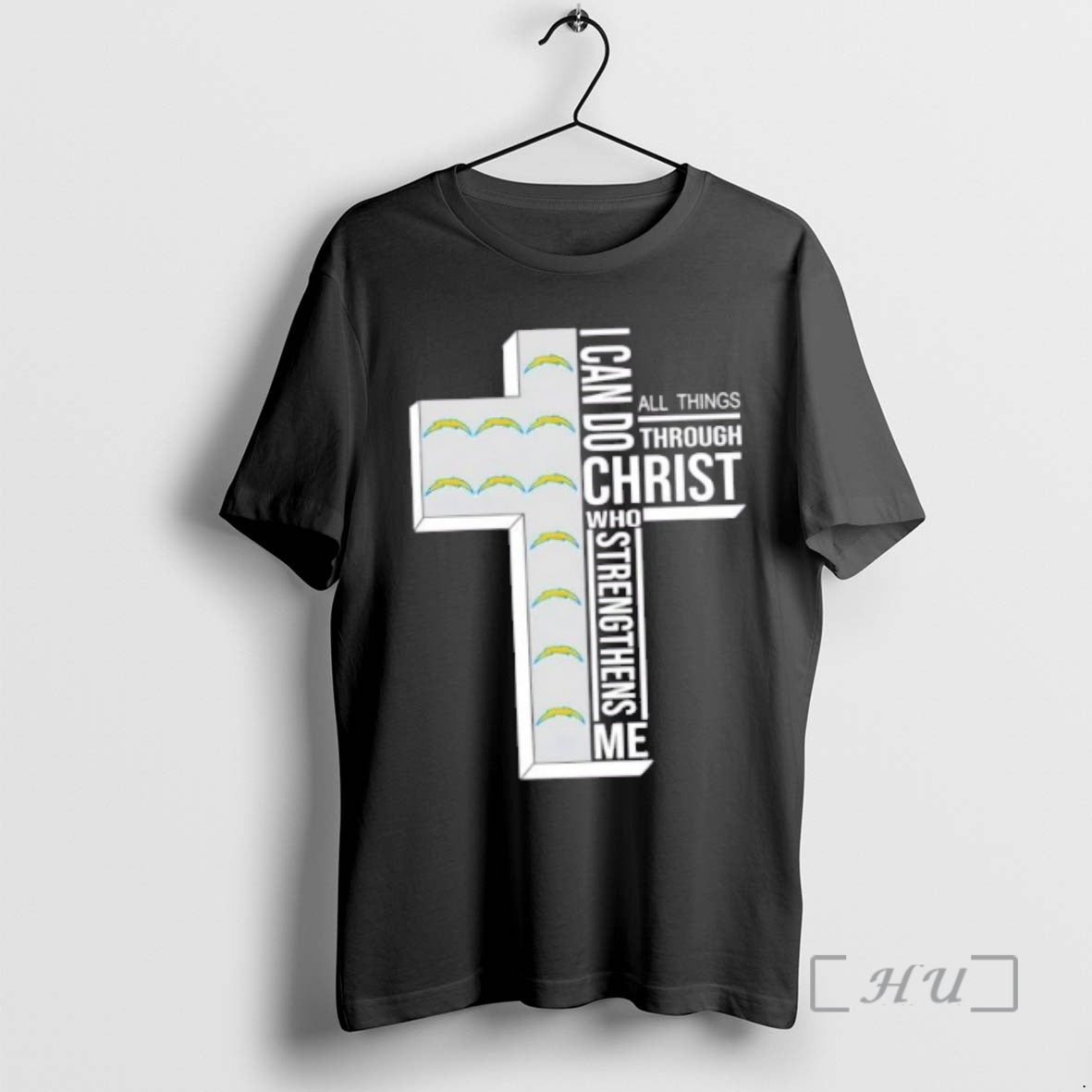 Officials Los Angeles Chargers Football X I Can Do All Things Through Christ Who Strengthens T-Shirts, Hoodie, Sweatshirt