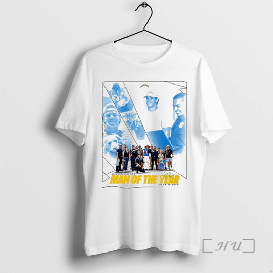 Officials Los Angeles Chargers Man Of The Year Signature T-Shirts, Hoodie, Sweatshirt | WearSparks.com