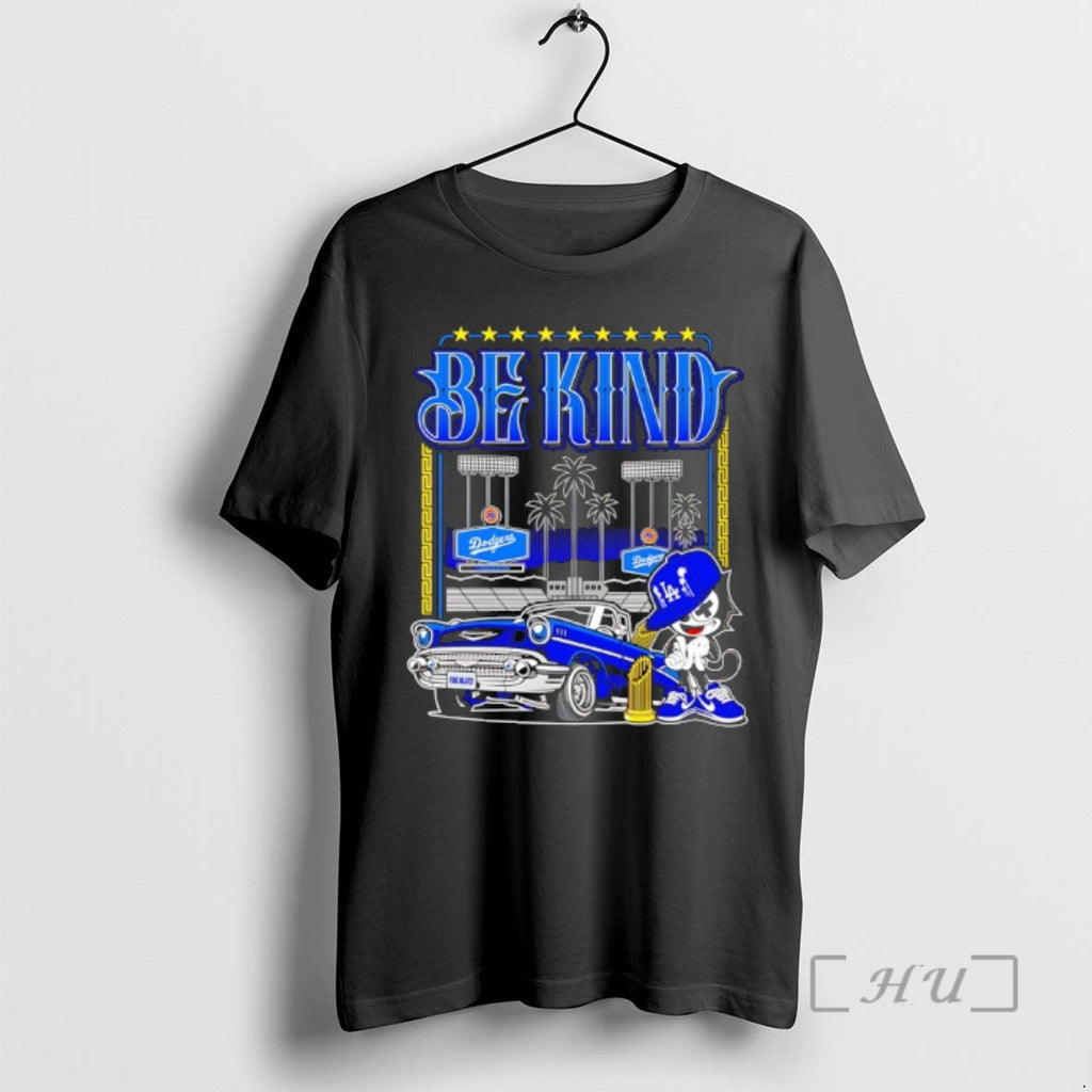 Officials Los Angeles Dodgers Be Kind Car Graphic