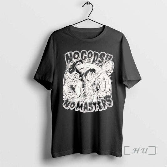 Officials Luffy World Noble No Gods No Masters T-Shirts, Hoodie, Sweatshirt | WearSparks.com