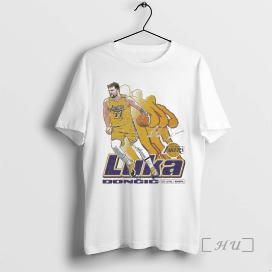 Officials Luka Doncic Golden State Warriors Nba Retro Signature Circle White Premium T Shirts Sweater Hoodie, Sweatshirt