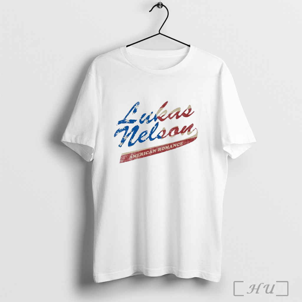 Officials Lukas Nelson American Romance Logo T Shirt