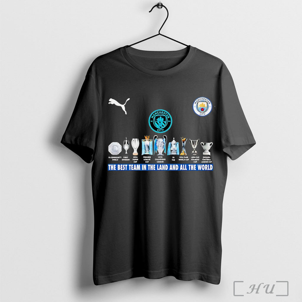 Officials Manchester City Fc The Best Team In The Land And All The World Trophies