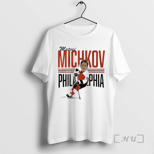 Officials Matvei Michkov Center Ice Caricature T-Shirts, Hoodie, Sweatshirt | WearSparks.com