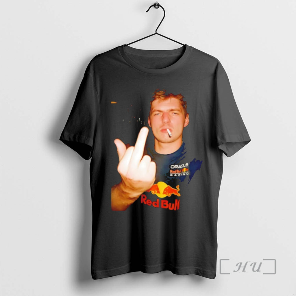 Officials Max Verstappen 2025 F1 Champions Middle Finger