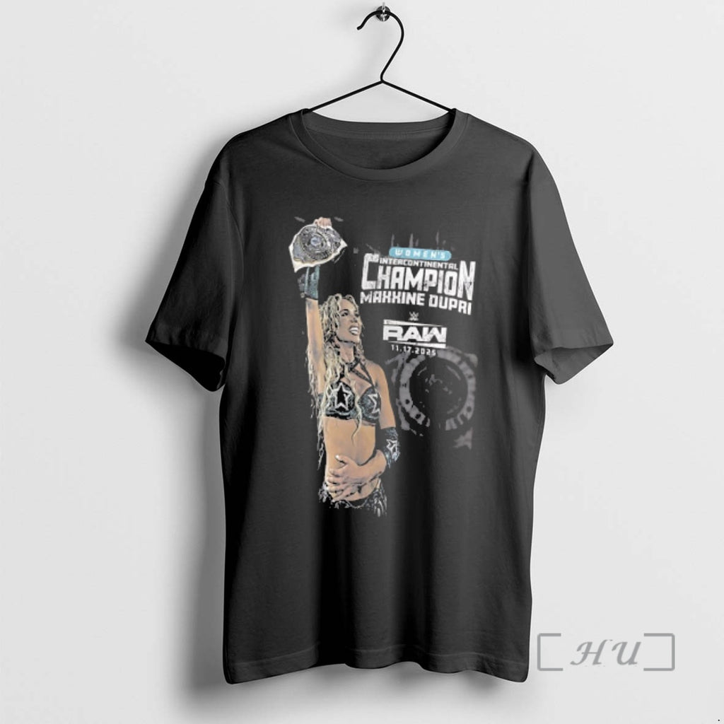 Officials Maxxine Dupri Womens Intercontinental Champion 2 Sided