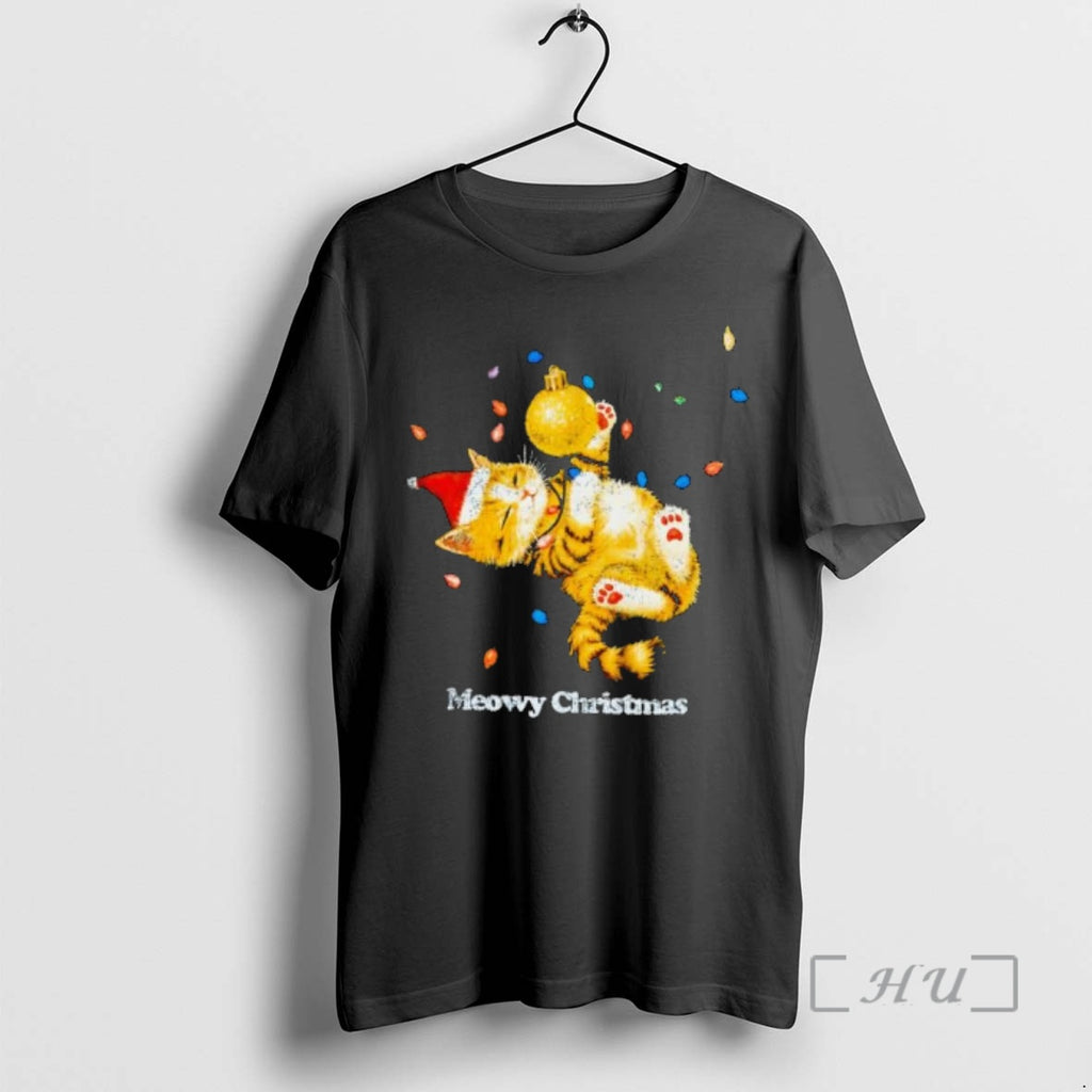 Officials Meowy Christmas Lights 2025 Retro