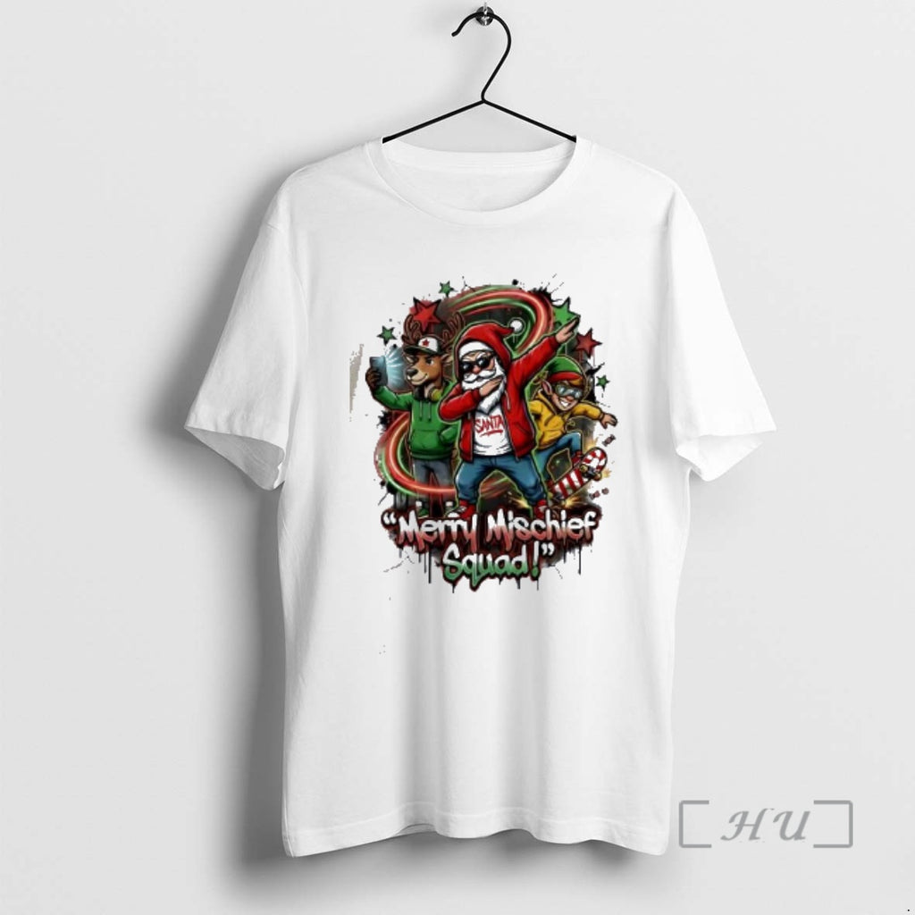 Officials Merry Mischief Squad Funny Urban Christmas