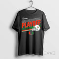 Officials Miami Huricanes 2025 2026 College Football Playoff Stripe Helmet