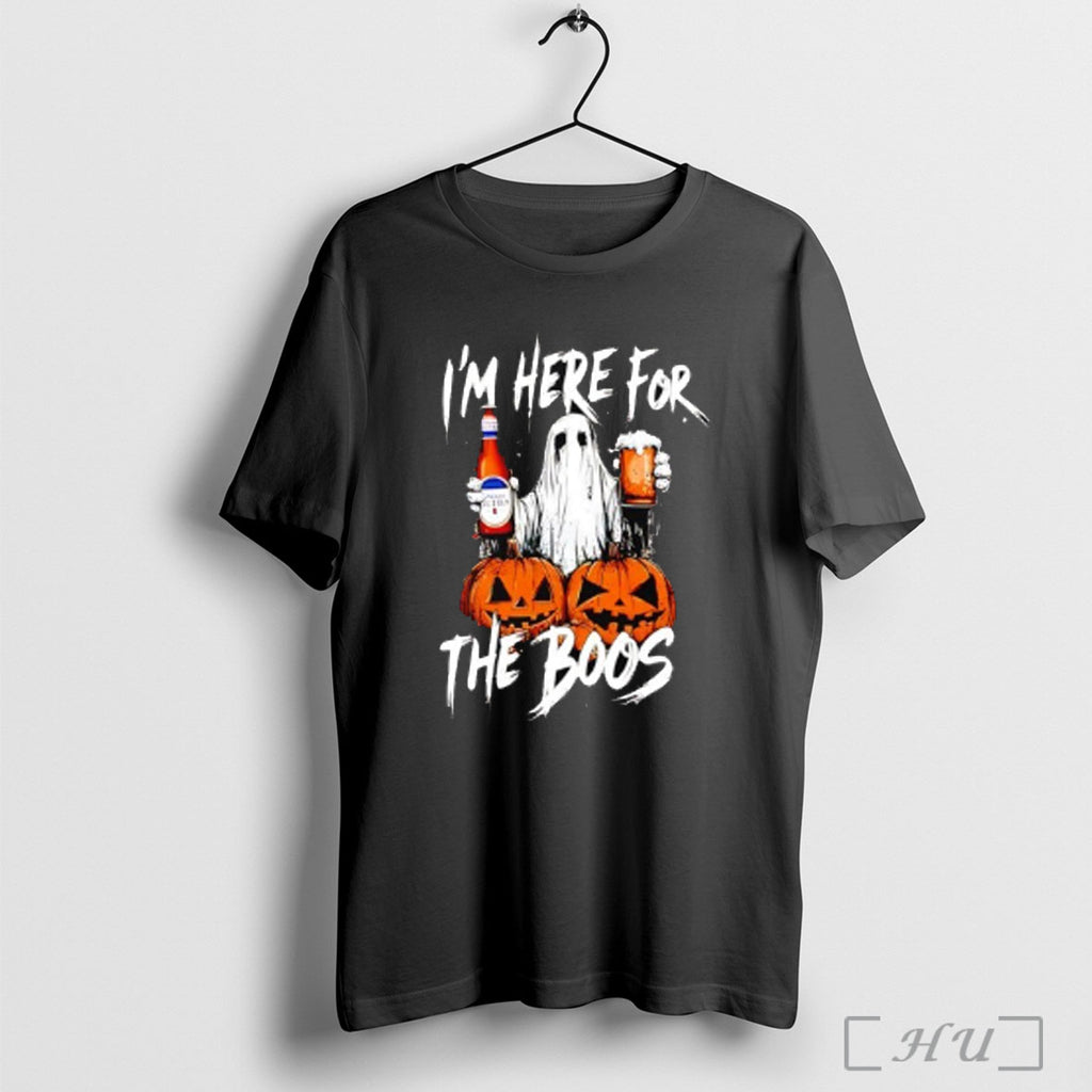 Officials Michelob Im Here For The Boos Halloween Logo T Shirt