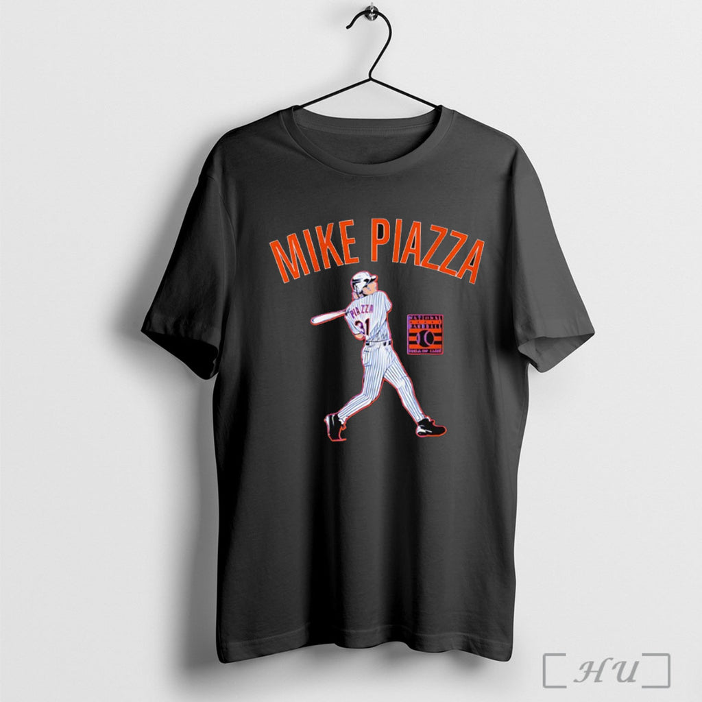 Officials Mike Piazza New York Mets Slugger Swing T Shirt