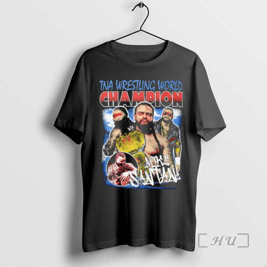 Officials Mike Santana Tna Wrestling World Champion Vintage T-Shirts, Hoodie, Sweatshirt | WearSparks.com