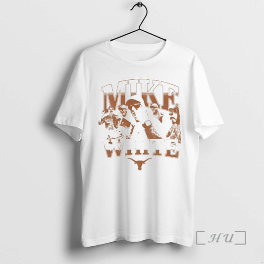 Officials Mike White Coach Texas Longhorns Football Graphic Vintage