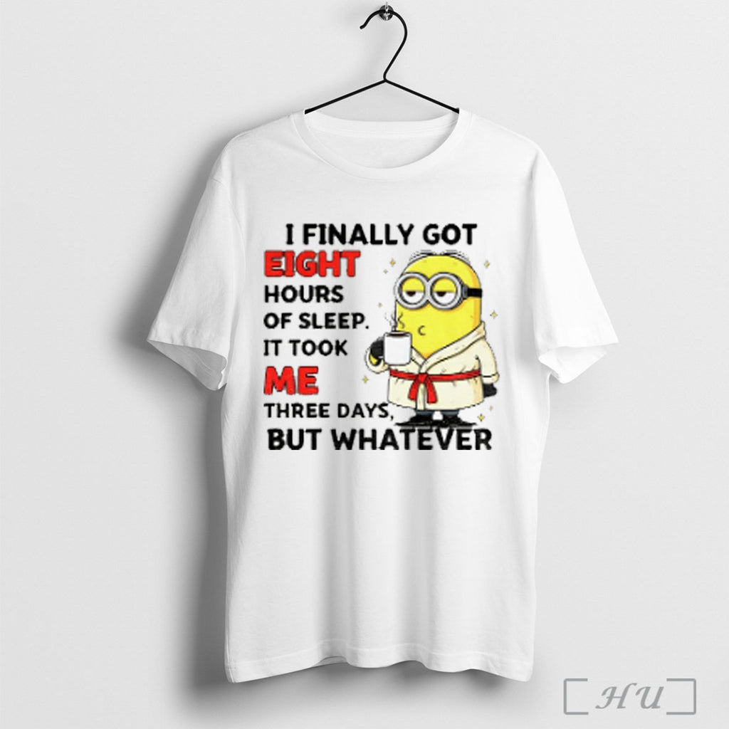 Officials Minion Chill Guy I Finally Got Eight Hours Of Sleep It Took Me Three