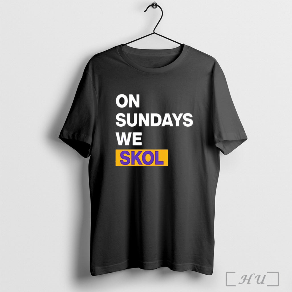 Officials Minnesota Vikings On Sundays We Skol T Shirt