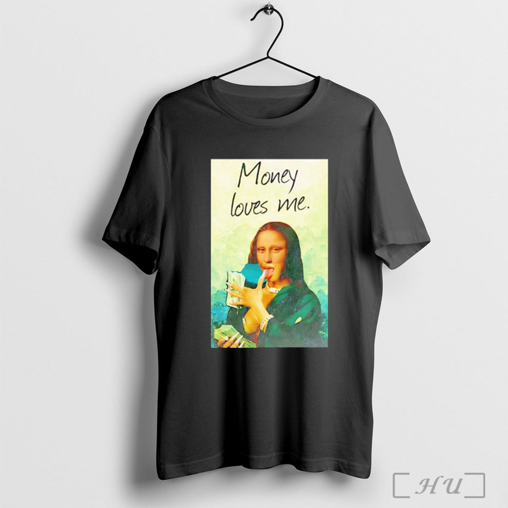 Officials Mona Lisa Holding Money Meme T Shirt