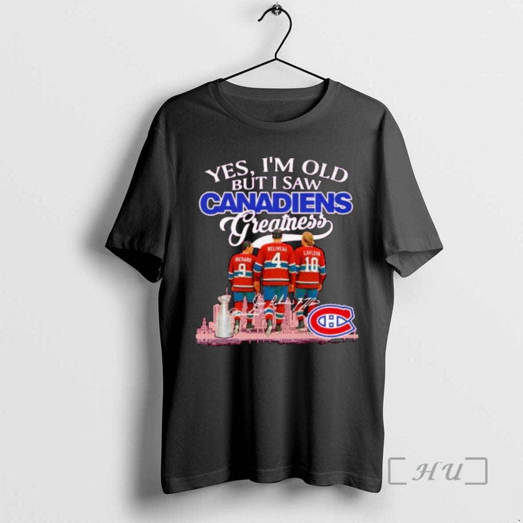 Officials Montreal Canadiens Yes Im Old But I Saw Canadiens Greatness Nhl Squad 2025 Ornaments