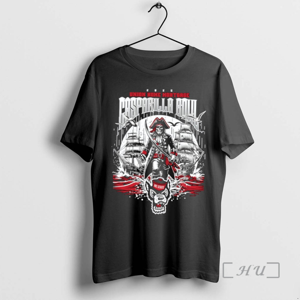 Officials Nc State Wolfpack 2025 Union Home Mortgage Gasparilla Bowl Graphic Premium T Shirts Sweater
