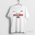 Officials Ncaa 2025 Sec Football Champions Georgia Bulldogs Go Dawgs 2 Sided Premium T Shirts