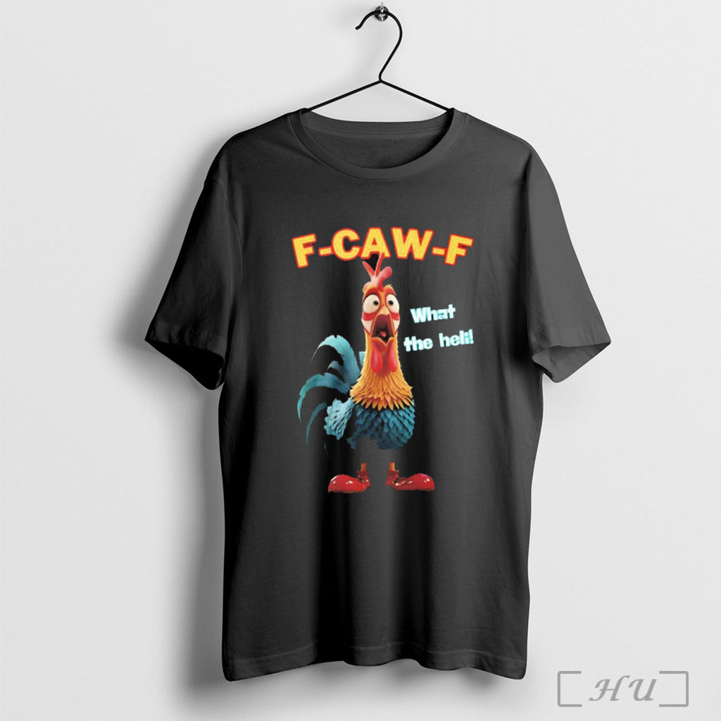 Officials New Chicken F Caw F What The Heli Painting T Shirt