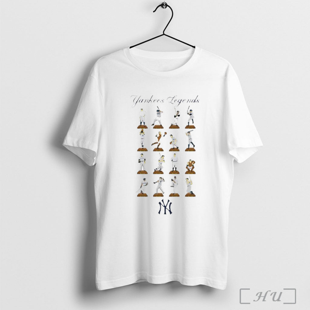 Officials New York Yankees Players Legends T Shirt
