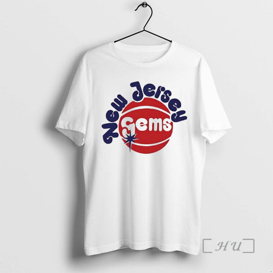 Officials Nice New Jersey Gems Basketball Logo