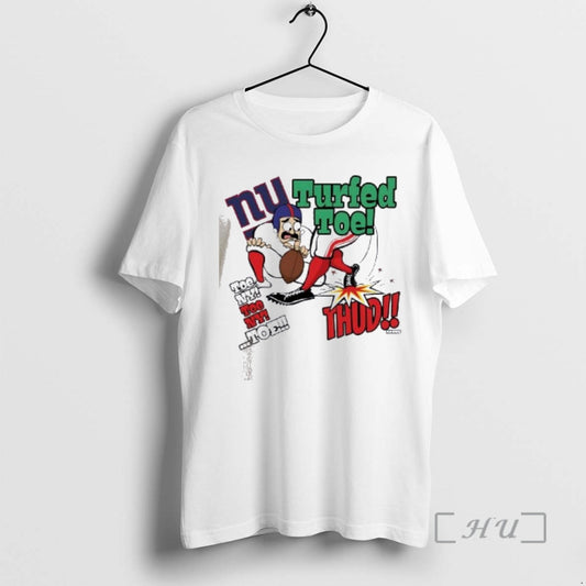 Officials Nice Turfed Toe Thud New York Giants Cartoon T-Shirts, Hoodie, Sweatshirt | WearSparks.com