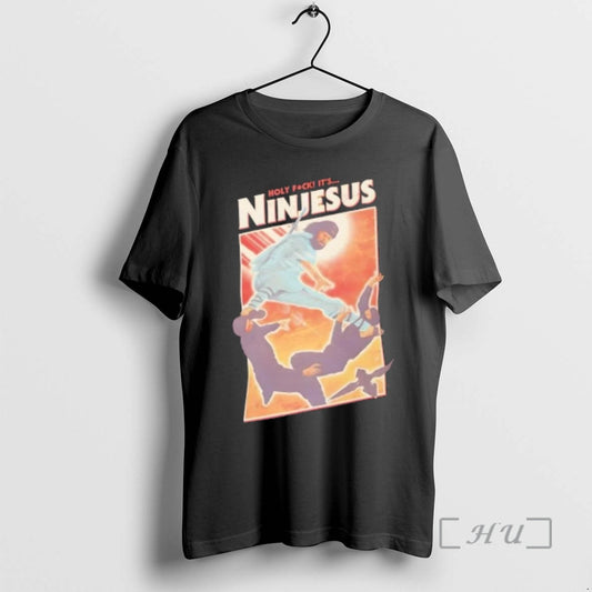 Officials Ninjesus Holy Fuck Parody Funny Adult T-Shirts, Hoodie, Sweatshirt | WearSparks.com