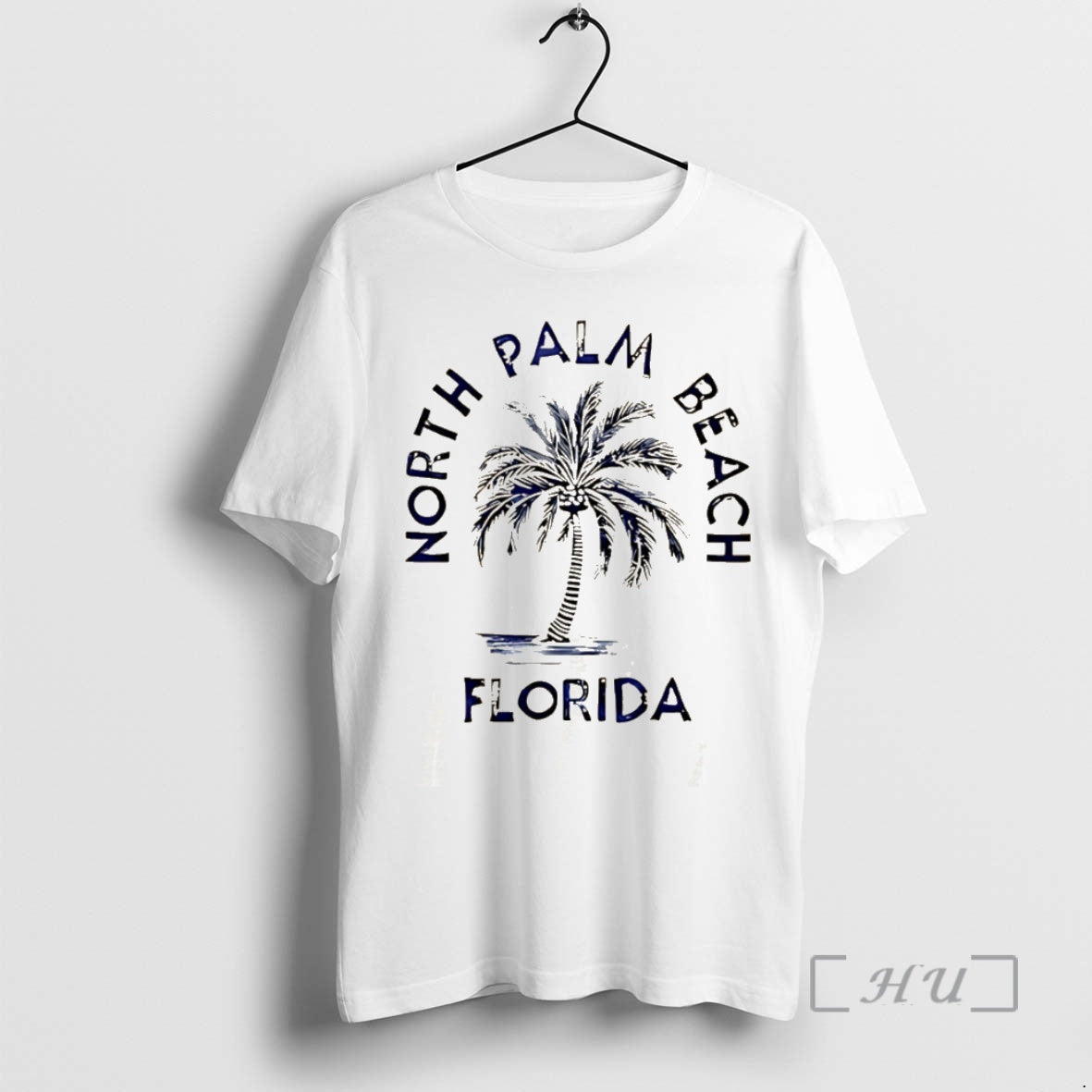 Officials North Palm Beach Florida Palm Tree Vintage Coastal