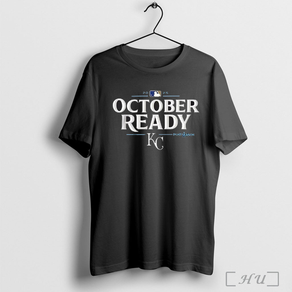 Officials October Ready 2025 Kansas City Royals Mlb Postseason V Neck T Shirt
