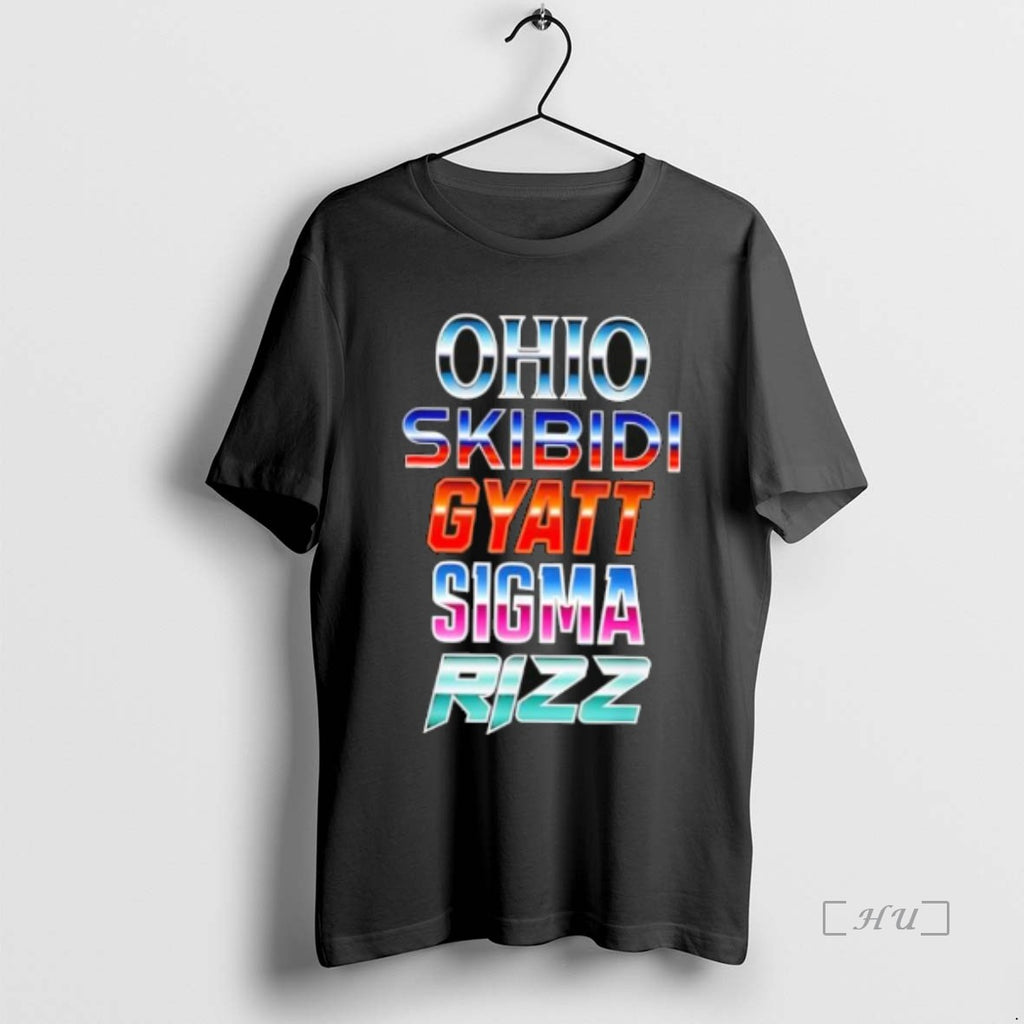 Officials Ohio Skibidi Gyatt Sigma Rizz Rainbow Stylish