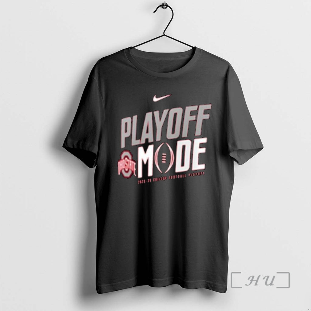 Officials Ohio State 2025 26 College Football Playoff Bound Circle Black Premium T Shirts Sweater