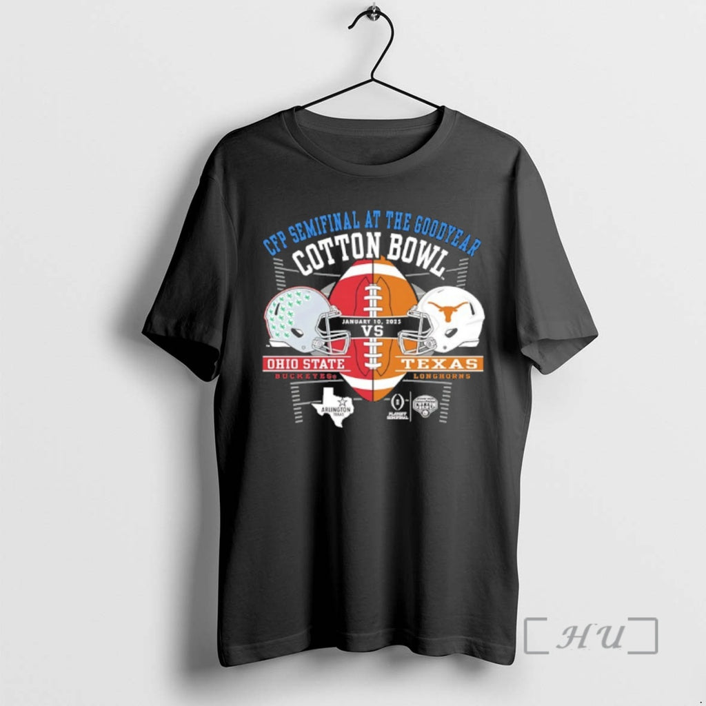Officials Ohio State Vs Texas Cfp Semifinal At The Goodyear Cotton Bowl 2025 Premium
