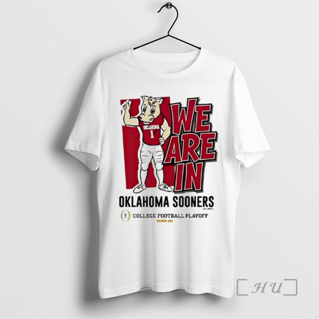 Officials Oklahoma Sooners 2025 Cfp Bound Mascot We Are In