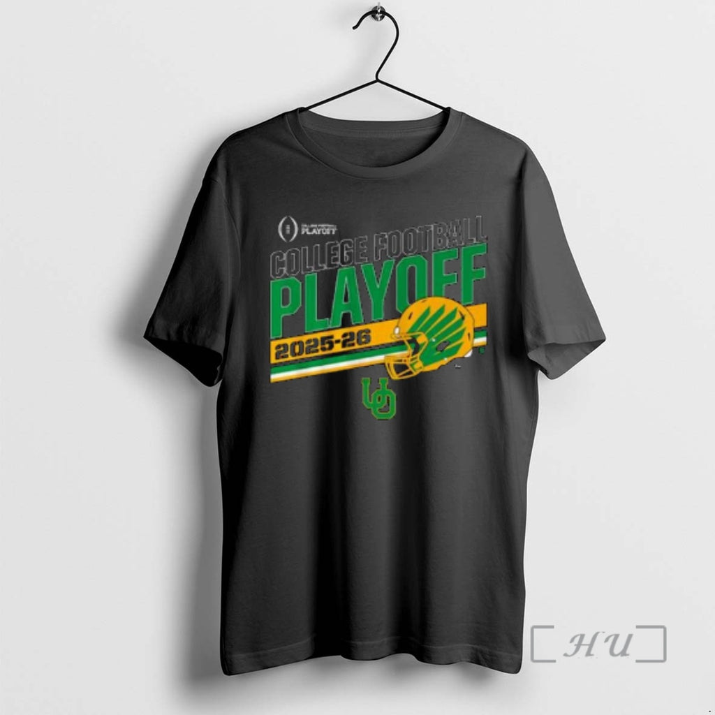 Officials Oregon Football Cfp Stripe 2025 2026 Circle Black