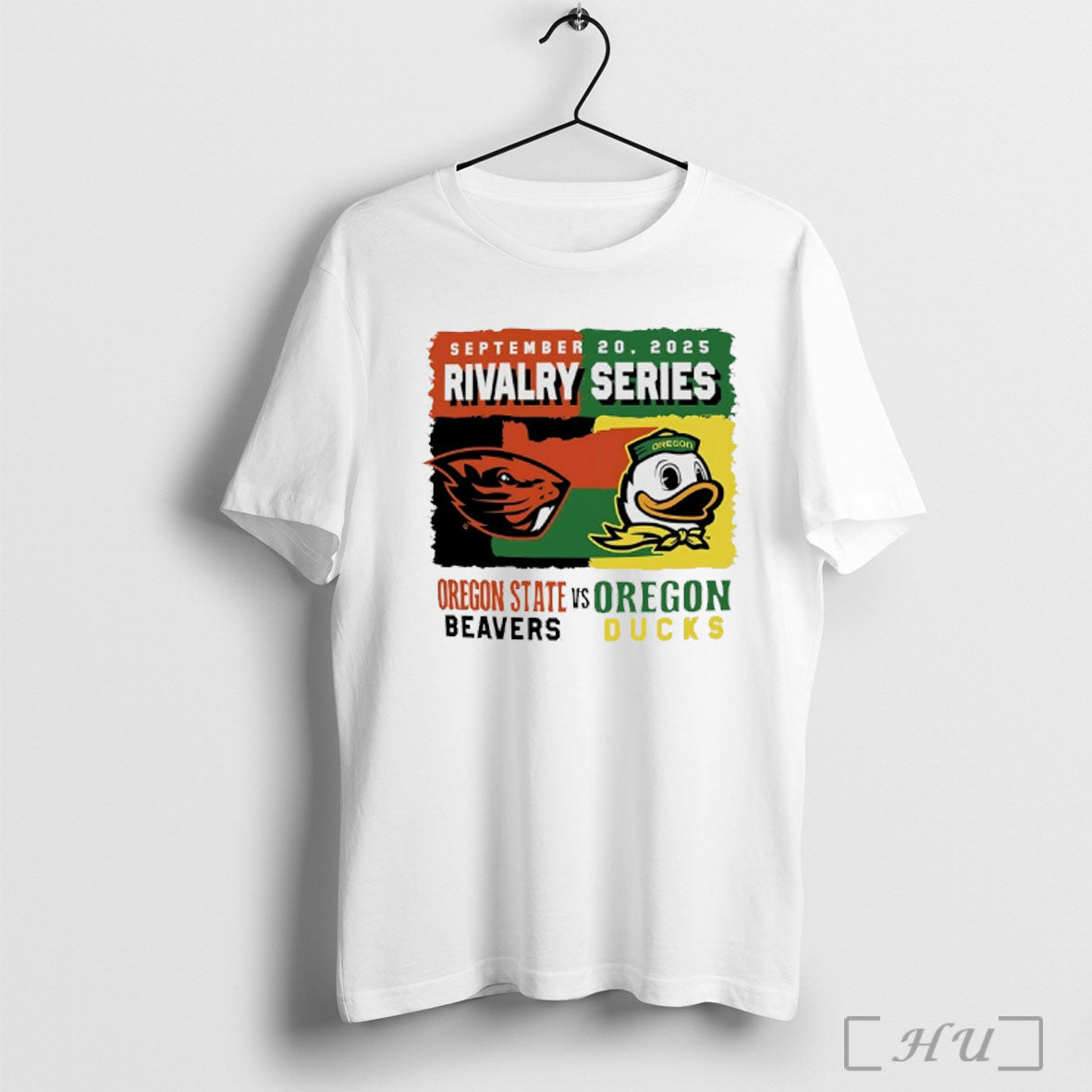 Officials Oregon State Beavers Vs Oregon Duck 2025 Rivalry Series T Shirt