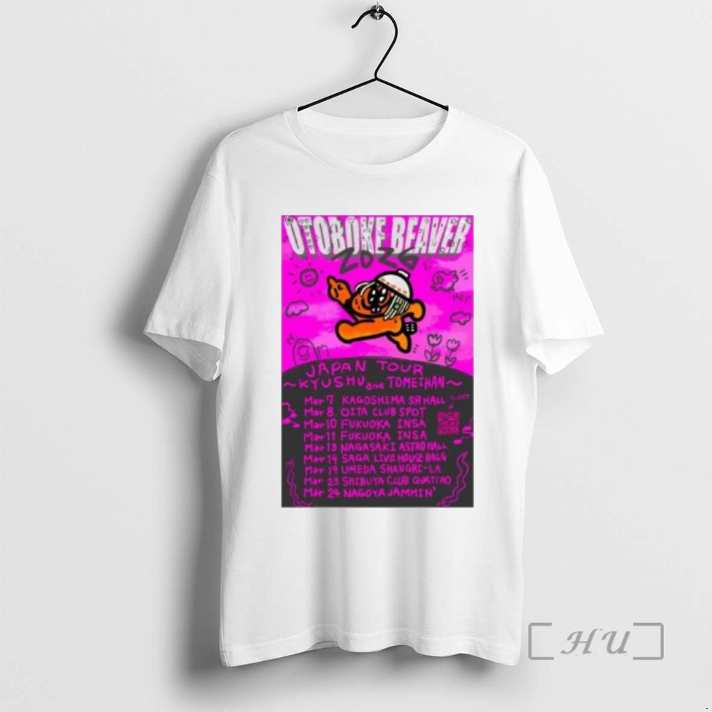 Officials Otoboke Beaver Japan Tour 2026 Circle White