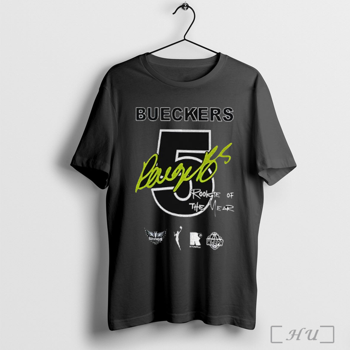 Officials Paige Bueckers 5 Dallas Wings Basketball Wnba Rookie Of The Year T Shirt